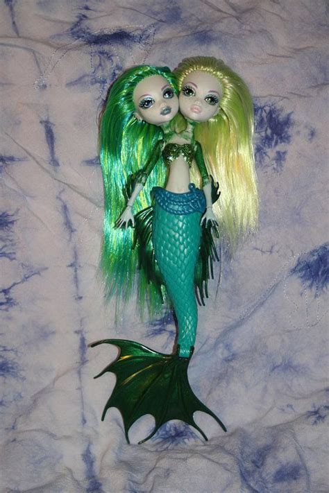 monster high mermaid|monster high two headed mermaid.